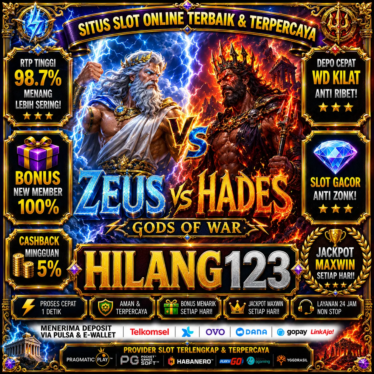 HILANG123Banner